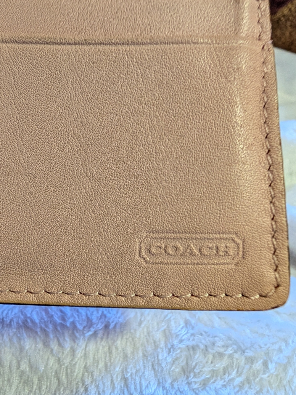 Vintage Y2K Coach Ashley Turnlock Leather Envelope Wallet - Picture 14 of 14